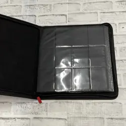 Vault X Fire Red 12 Pocket Exo-Tec Zip Binder VaultX - Pokemon Binder + Cards - Image 2