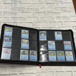 Vault X Fire Red 12 Pocket Exo-Tec Zip Binder VaultX - Pokemon Binder + Cards - Image 4