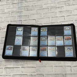 Vault X Fire Red 12 Pocket Exo-Tec Zip Binder VaultX - Pokemon Binder + Cards - Image 5