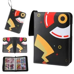 50 Pages Premium Pocket ZIP Card Binder/Folder Pokemon 400 Cards Album Collector - Image 2