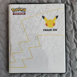 Pokemon TCG 25th Anniversary First Partner Collectors Binder For Jumbo Cards - Image 1