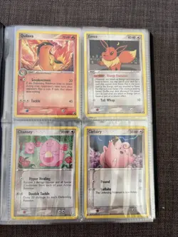 Pokemon Cards - EX Unseen Forces Binder Card Bundle 37x Including Rares NM - Image 4