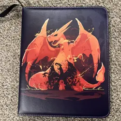 Card Binder for Pokemon Cards Holder Fits 900 Cards w/ 50 Removable Sleeves - Image 1