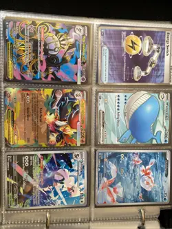 Pokemon TCG Binder Mixed Cards Holo Reverse Holo Illustration Rare EX 167 Cards - Image 1