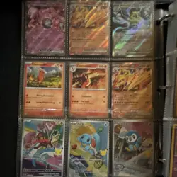 Pokemon TCG full Binder over 1000 cards - Image 1