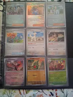 Reverse Holo Pokemon Cards for Collectors 30+ Binder Pages! Over 300 cards! - Image 5