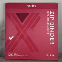 Vault X 12 XL Pocket Trading Card Zip Binder 624 Cards Premium Exo-Tec Pokemon - Image 1