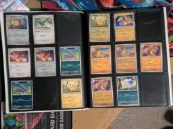Partially Complete 151 Pokemon Set Binder Base Cards and Most Reverse Cards - Image 5