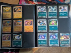 Partially Complete 151 Pokemon Set Binder Base Cards and Most Reverse Cards - Image 5