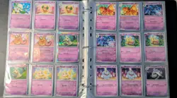 POKEMON Paldean Fates Complete Base Set w/ Reverse Holo + Binder - 172 Cards - Image 5