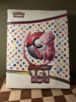 Pokemon 151 Binder Complete Base Master Set 318 Cards Holo & Non Holo! No AR/SIR - Image 1