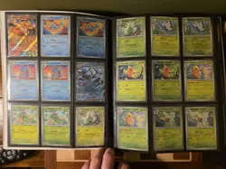 Pokemon 151 Binder Complete Base Master Set 318 Cards Holo & Non Holo! No AR/SIR - Image 3