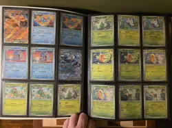 Pokemon 151 Binder Complete Base Master Set 318 Cards Holo & Non Holo! No AR/SIR - Image 4