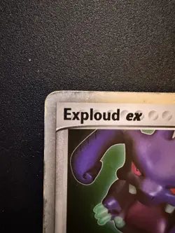 Exploud ex 2006 Pokemon Crystal Guardians Holo Rare 92/100 HP-Damaged - Image 4