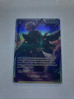 Trafalger D. Water Law OP05-069 SR Awakening of the New Era ONE PIECE Card Game - Image 1