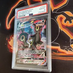Pokemon 2022 Umbreon VMAX TG23/TG30 Brilliant Stars TG Full Art Holo PSA 10 - Image 5
