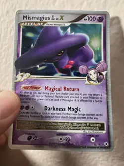 Mismagius GL LV.X Holo Card 110/111 Rising Rivals Series - Image 3