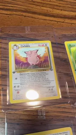 Pokemon Lot 24 Vintage 1st Edition Jungle Set Cards 1999 Clefable, Pikachu etc. - Image 2