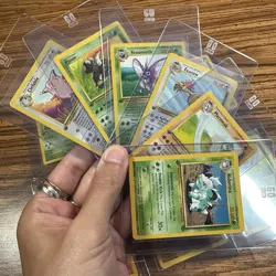 Pokemon Lot 24 Vintage 1st Edition Jungle Set Cards 1999 Clefable, Pikachu etc. - Image 4