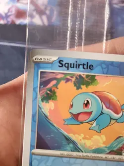 Pokemon Center Squirtle Stamped 151 Promo Card 007/165 Exclusive, Sealed - Image 3