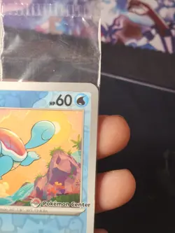 Pokemon Center Squirtle Stamped 151 Promo Card 007/165 Exclusive, Sealed - Image 4