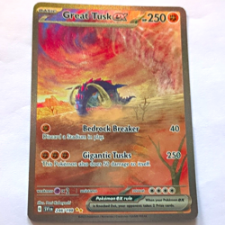 The Pokemon Company Great Tusk ex 246/198 Scarlet & Violet SIR Holo EN - Image 1
