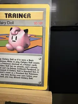 CLEFAIRY DOLL - 70/102 Trainer Base Set - Regular Rare - Pokemon TCG Card - Image 3