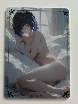 Yelan SR-04 Nightie Illustration Reluctant Card Set Genshin Impact - Image 1