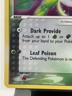 Dark Celebi Pokemon TCG EX Hidden Legends 4/101 Holo Rare English 2004 70 HP - Image 5