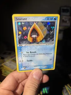 Snorunt 73/101 Holo EX Hidden Legends Pokemon Card 2004 MP+ - Image 1