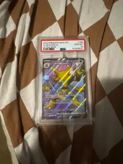 The Pokemon Company Alakazam ex 188/165 Scarlet & Violet 151 EN Holo PSA 10 2023 - Image 1