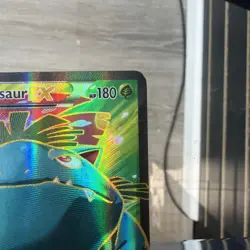 Pokemon TCG XY Base Set Venusaur-EX Full Art Ultra Rare Card 141/146 HP - Image 2