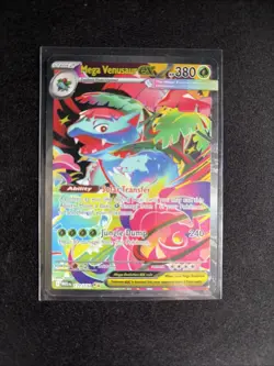 Pokemon TCG Mega Evolutions Venusaur EX 177/132 Special Illustration - Image 1
