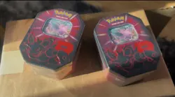 Pokemon TCG: Team Rocket Tin - Nidoking ex (1 Foil Promo Card & 4 Booster Packs) - Image 2