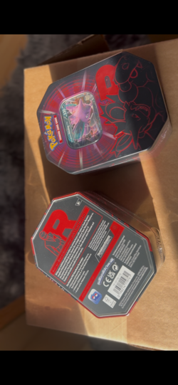 Pokemon TCG: Team Rocket Tin - Nidoking ex (1 Foil Promo Card & 4 Booster Packs) - Image 3