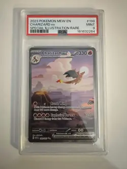 Pokemon TCG Charizard ex Scarlet & Violet-151 199/165 - PSA 9 Mint - Image 1