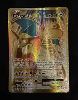 Pokemon TCG Dragonite EX 106/108 Evolutions Full Art Holo Ultra Rare NM - CLEAN! - Image 1