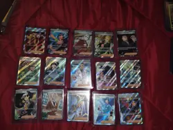 Pokemon TCG Mix Lot Of 15 Full Art Trainer Ultra Rare Cards NM - Image 1