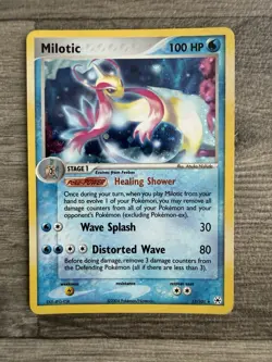 Pokemon TCG Milotic Holo Rare 12/101 EX Hidden Legends Card LP - Image 2