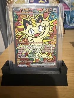 Pokemon TCG Meowth EX Perfect Order 121/088 Secret Rare - Image 1