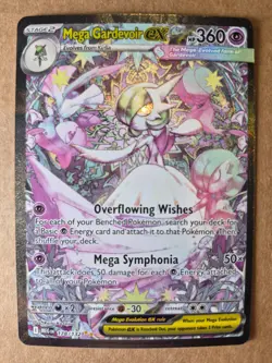 Pokemon Mega Gardevoir EX TCG Mega Evolution Card 178/132 English Mint Condition - Image 1