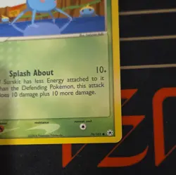 Pokemon TCG Surskit EX Hidden Legends Card 76/101 Regular NM - Image 5