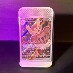 Pokemon Noctowl TCG SVP 141 S&V Stellar Crown Black Star Promo Holo Card - Image 1