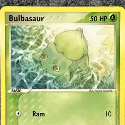 Pokemon Bulbasaur 55/112 EX FireRed LeafGreen Common Trading Card - Image 3