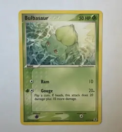 Bulbasaur 55/112 FireRed & LeafGreen Regular Pokemon card TCG - Image 1