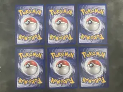Lot of 6 First Edition French Base Set Pokemon Cards - Image 2