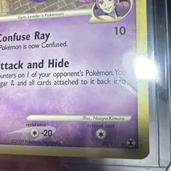 Pokemon TCG Gengar GL 40/111 Rising Rivals Regular - MP - Image 4