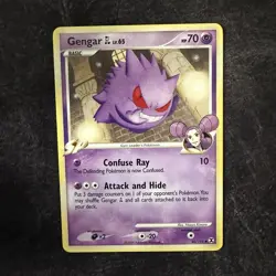 Gengar GL 40/111 Platinum: Rising Rivals SP English Pokemon TCG 2009 70HP - Image 1