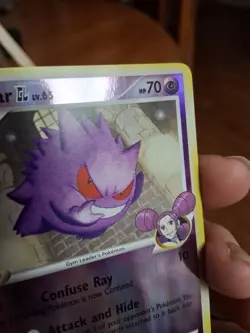 The Pokemon Company Pokemon TCG Gengar GL 40/111 Rising Rivals Unc Rev Holo SP - Image 3