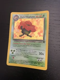 Dark Vileplume - 13/82 - Rare Holo WOTC TCG - Team Rocket Vintage Pokemon Card - Image 2
